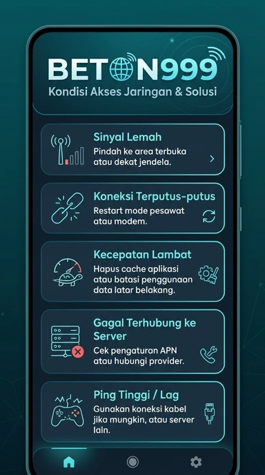 Tampilan link alternatif beton999